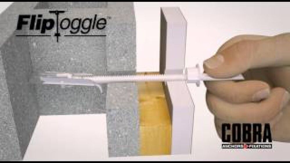 Naula-ankkuri Cobra FlipToggle 425S 2 kpl/pkt