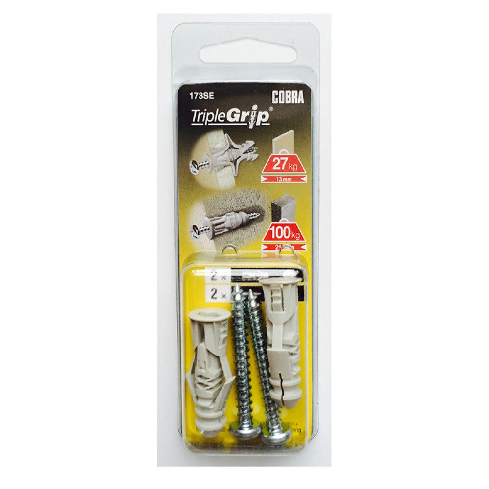 Yleistulppa Cobra Triple Grip 173SE