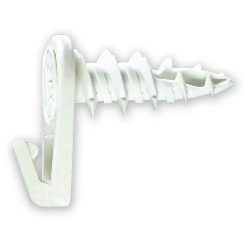 Kuvakoukku kipsilevytulpalla Nylon 4 kpl