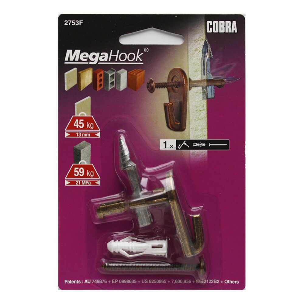 Kuvakoukku Cobra MegaHook 2753F