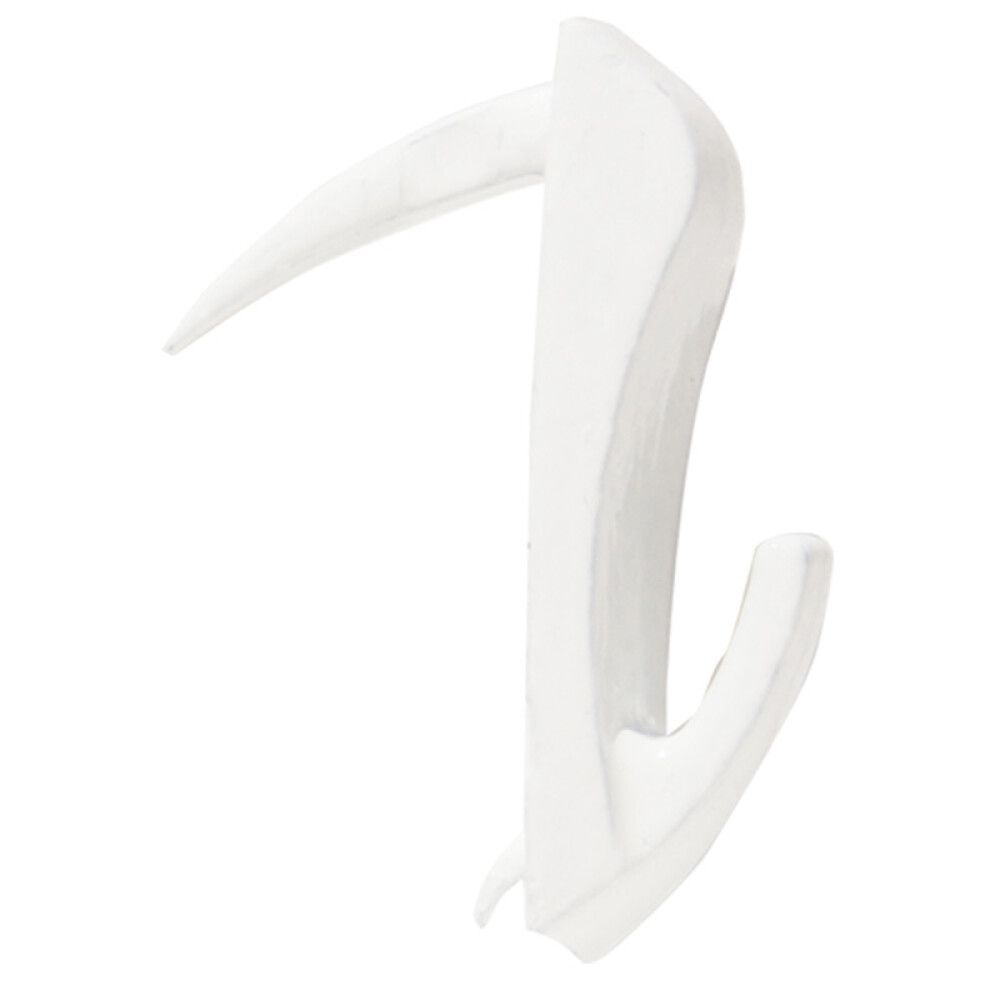 Kuvakoukku naulalla valkoinen 4 kpl