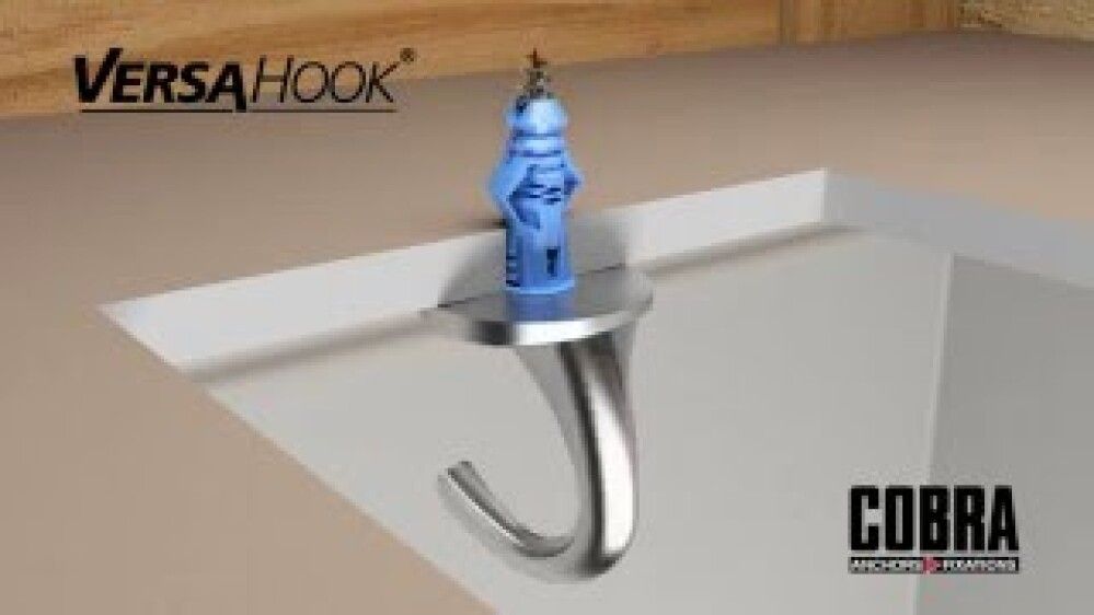 Ontelokiinnityskoukku Cobra VersaHook 3554 2 kpl/pkt