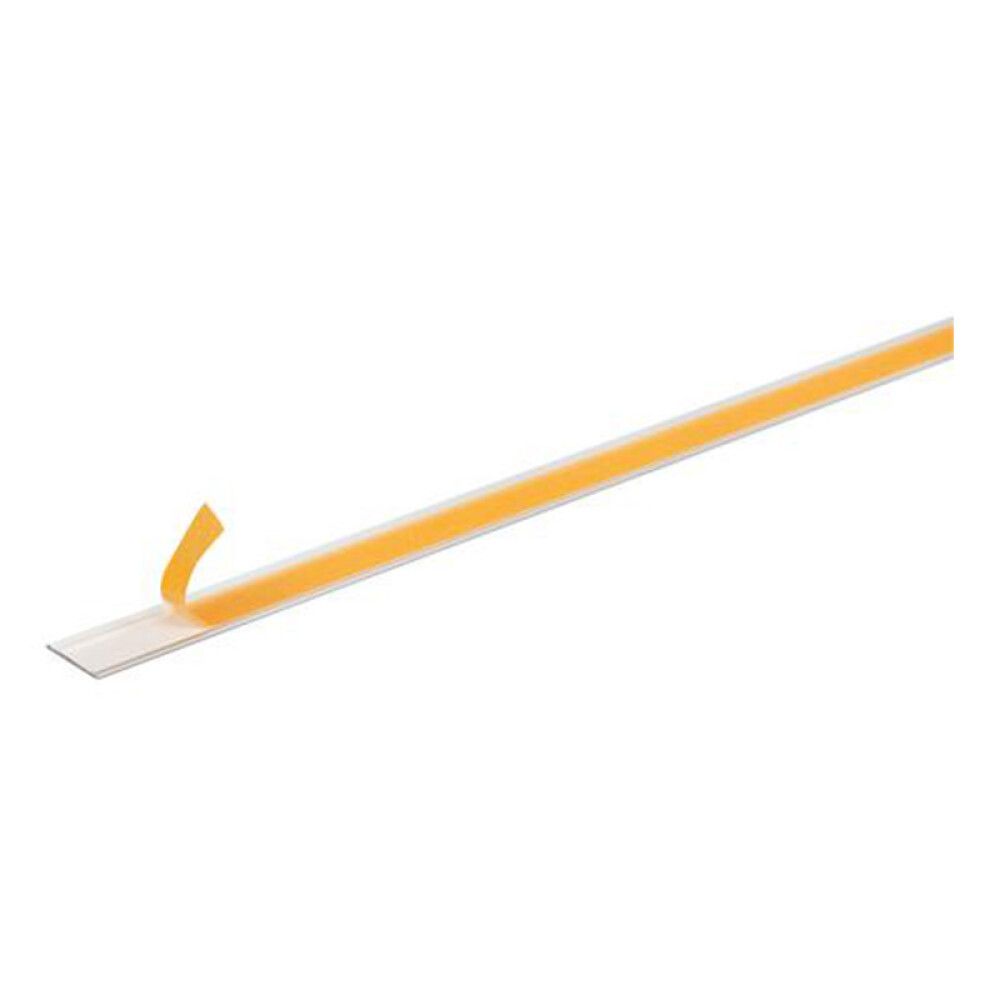 Lattarauta Alumiini Hopea 2 x 20 mm 2,6 m Tarrakiinnitys