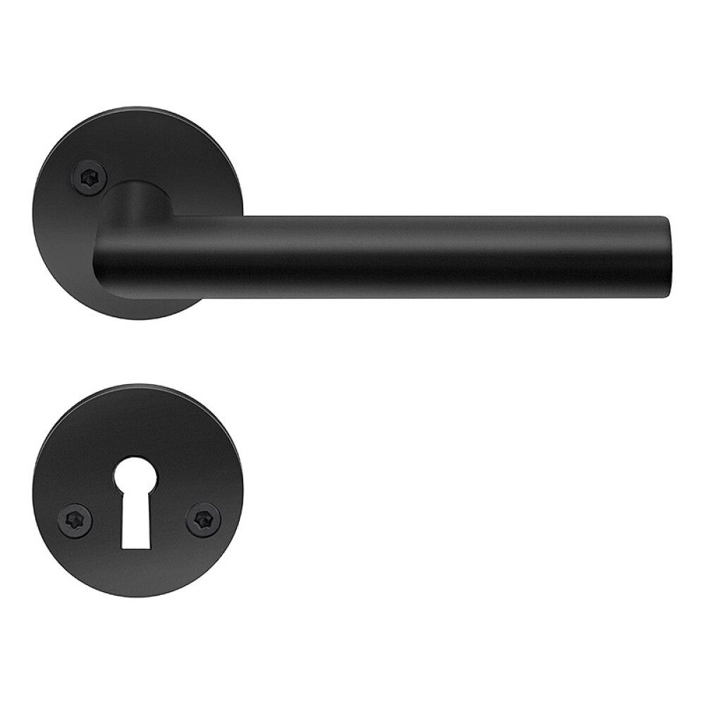 Väliovenpainike Beslagsboden B236BN/3 Mattamusta 3 kpl