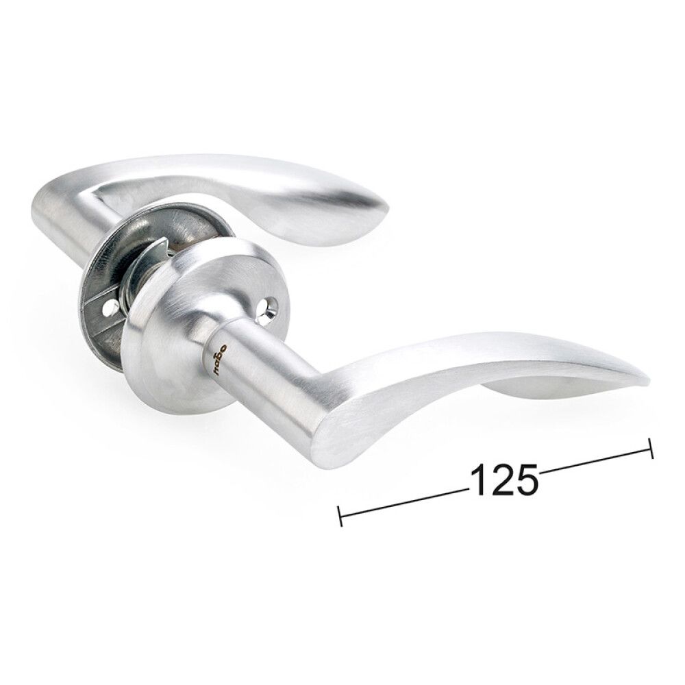 Ulko-ovenpainike Habo Bonn Harjattu Kromi