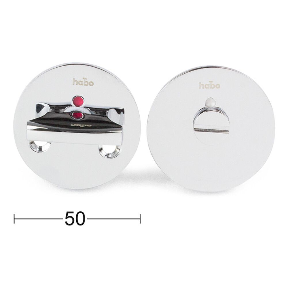 WC-vääntönuppi Habo F262 Kromi