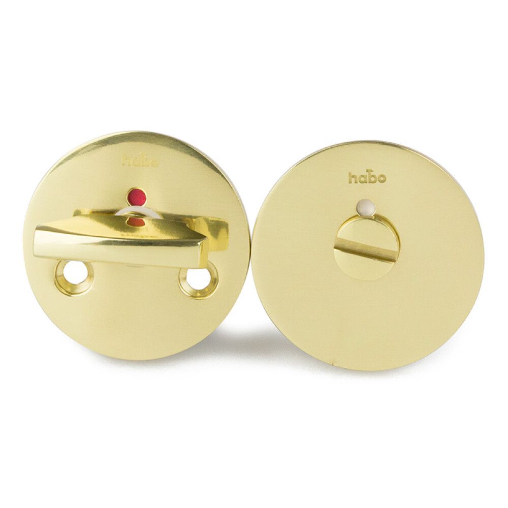 WC-vääntönuppi Habo F262 Kiillotettu messinki