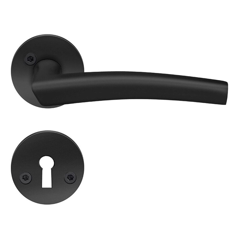 Väliovenpainike Beslagsboden Spar B290BNS Matta Musta