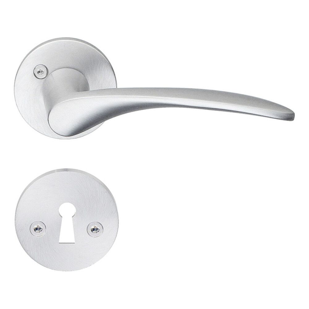 Väliovenpainike Beslagsboden Design B869KMN Mattaharjattu kromi