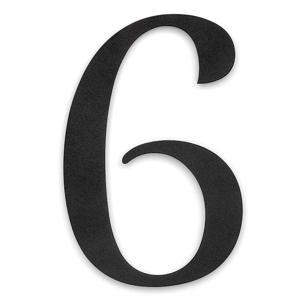 Talonumero Habo Century musta nro 6