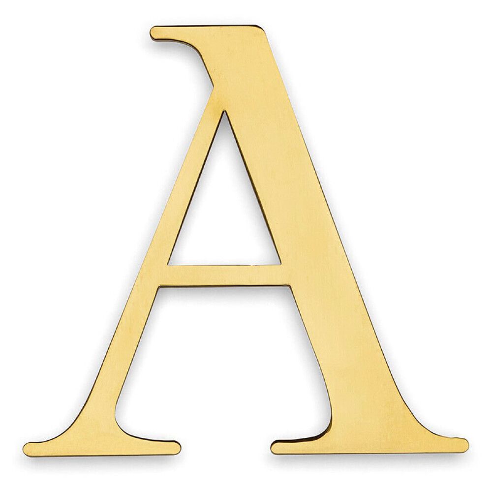 Talokirjain Habo Century A messinki 98 mm