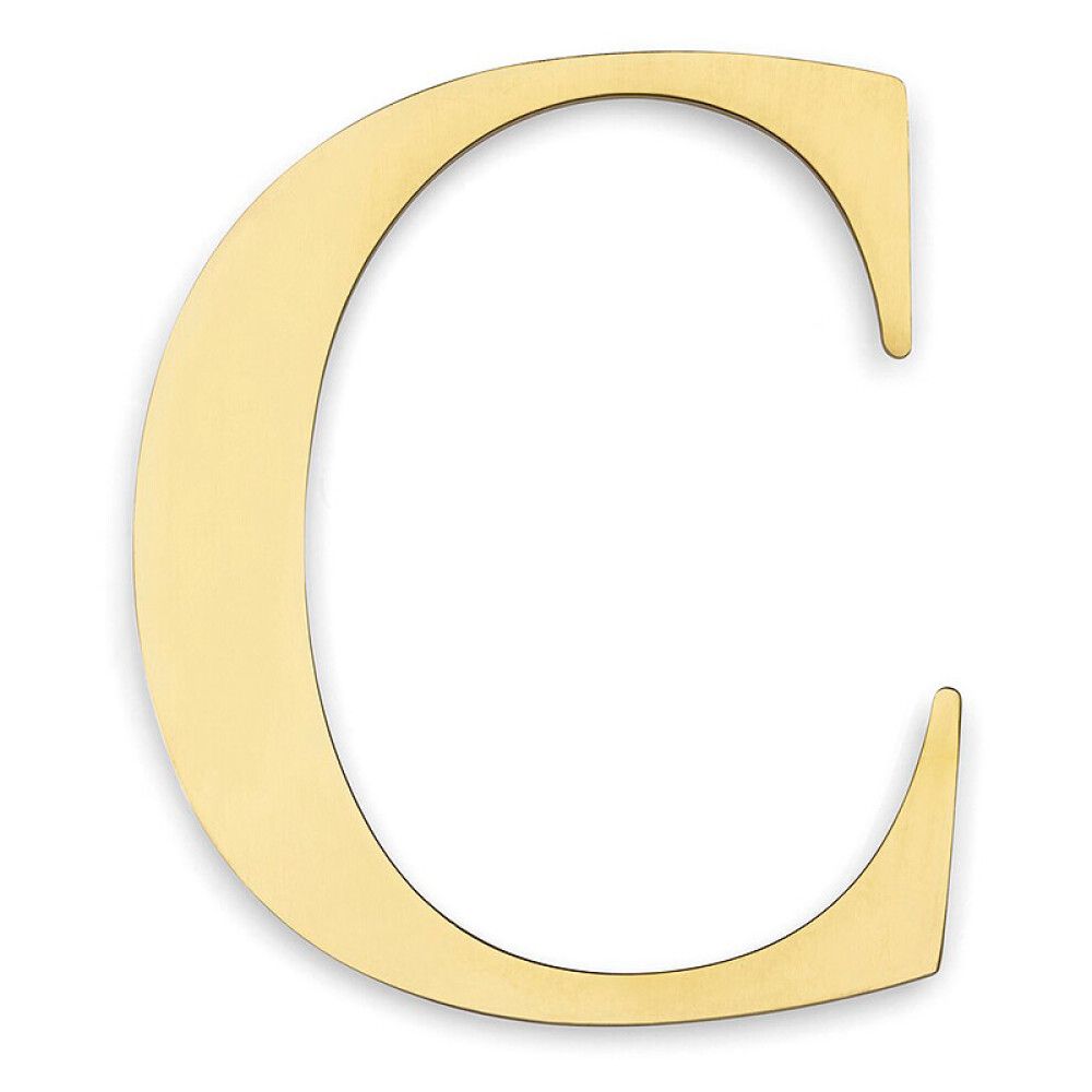 Talokirjain Habo Century C messinki 101 mm