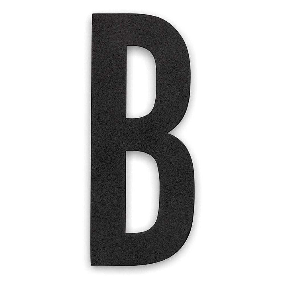 Talokirjain Habo Work musta B