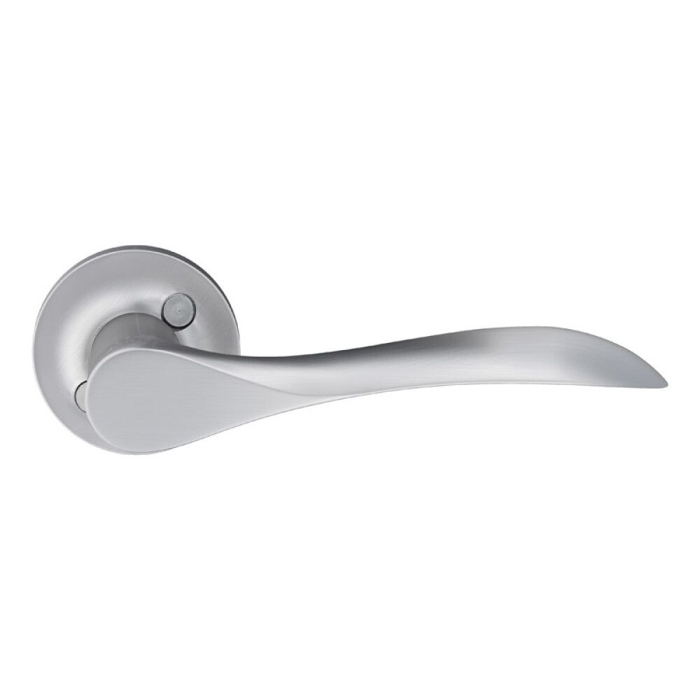 Ulko-ovenpainike Beslagsboden B154M Harjattu kromi