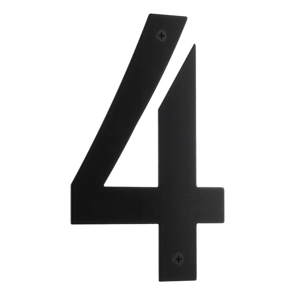 Talonumero Beslagsboden Matta Musta RST Nro. 4