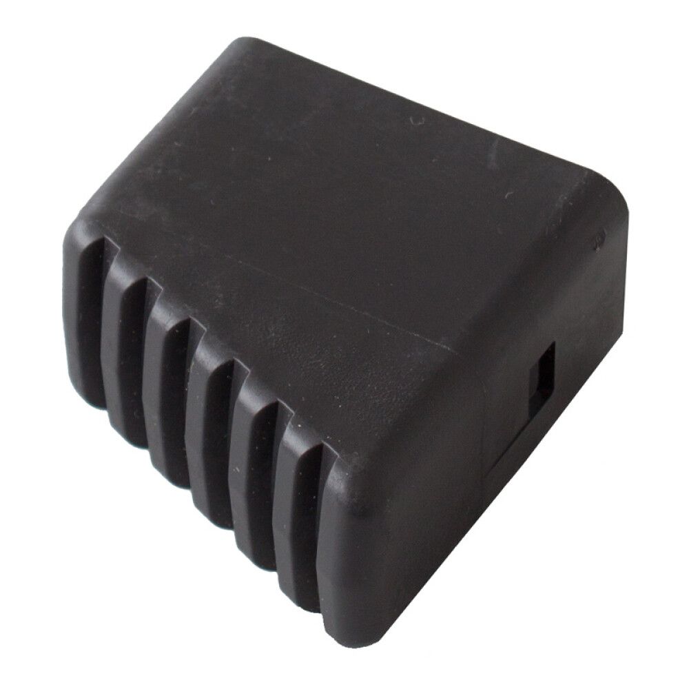 Jalkatulppapari Monto 40 x 20 mm musta