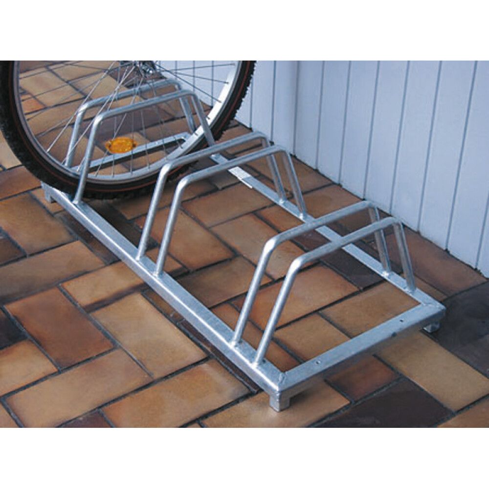 Polkupyöräteline 3-paikkainen Sinkitty teräs