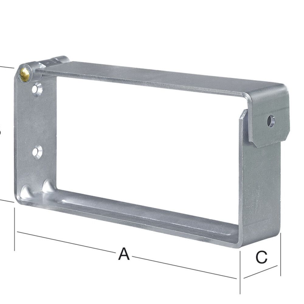 Palkkikenkä 200 x 90 x 40 mm sinkitty