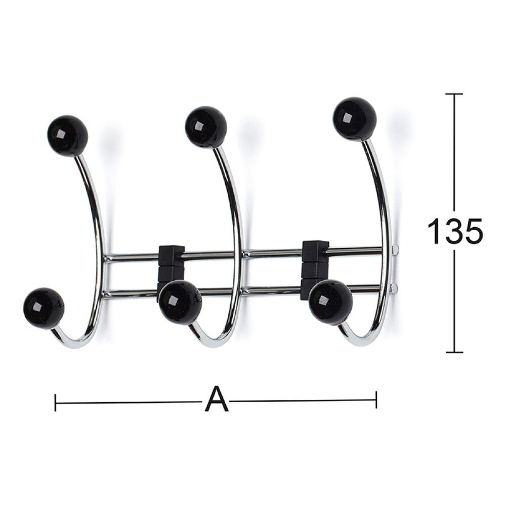 Vaatenaulakko Habo Berry kromi/musta 235 mm