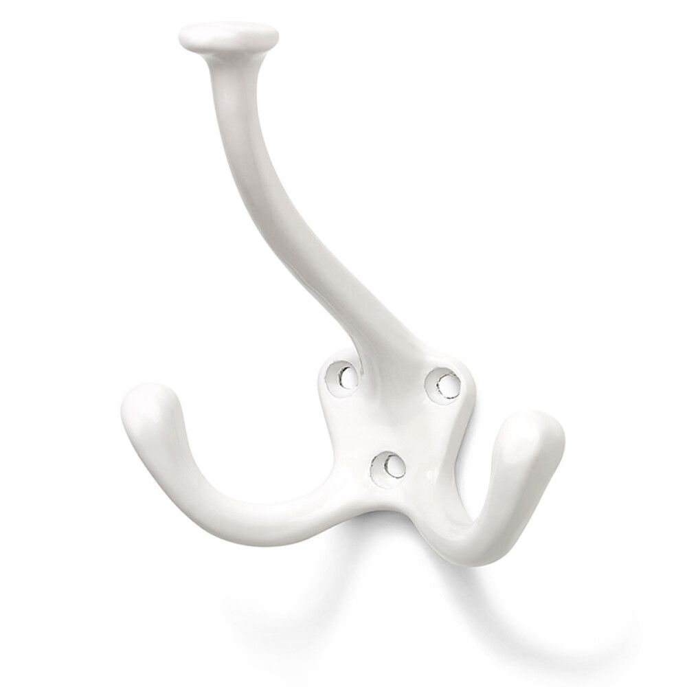 Vaatekoukku Habo Milo Valkoinen