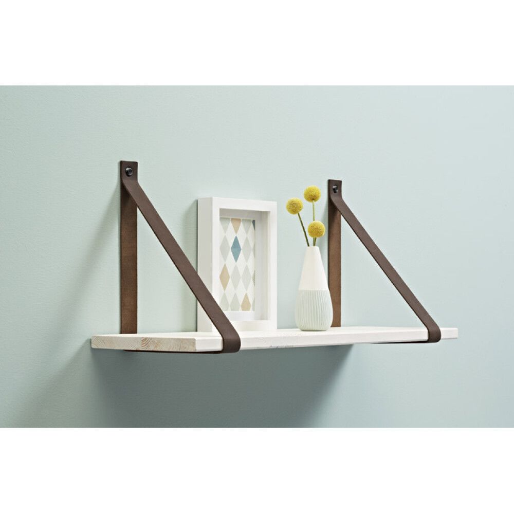 Hyllynkannatin Dolle Loop-Set Ruskea nahka