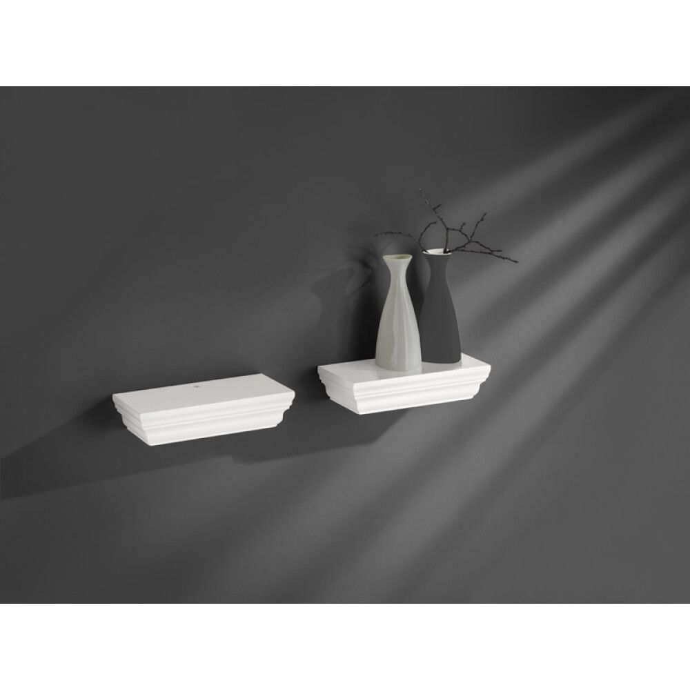 Hyllylevy Dolle Profile Kit Valkoinen 200 x 100 x 45 mm