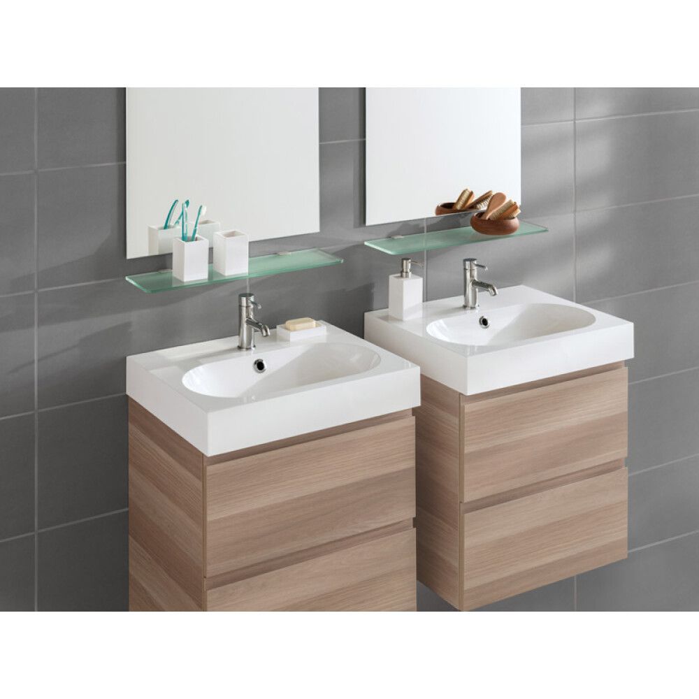 Lasihylly Dolle Glassline Standard 800 x 200 x 8 mm