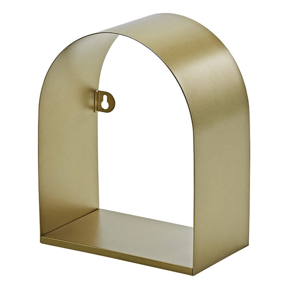 Teräshylly Dolle Shelf+ Lido Kultainen 250 x 200 x 120 mm