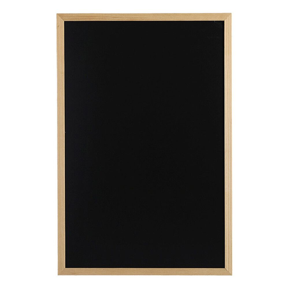 Magneettinen Liitutaulu Zeller Musta 60 x 40 cm