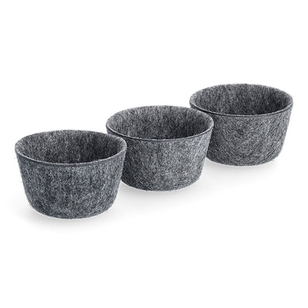 Laatikkosetti Zeller Huopa Harmaa 7 kpl