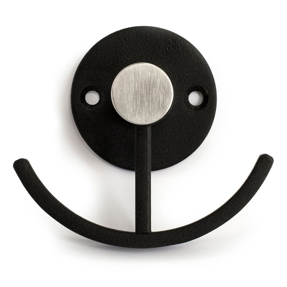 Vaatekoukku Habo Smile musta