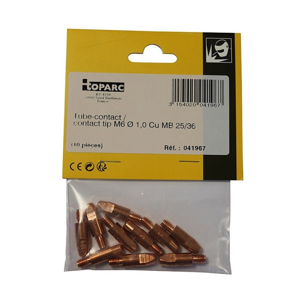 Kosketusputki Gys 1 mm M6