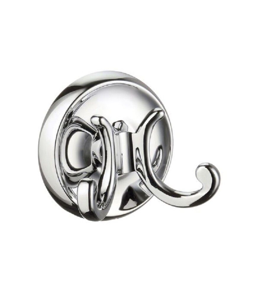 Kaksoispyyhekoukku Smedbo Villa Kromi K256