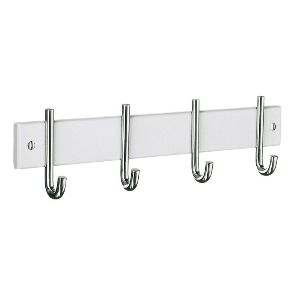 Nelikoukkunaulakko Beslagsboden Valkoinen/Kromattu RST