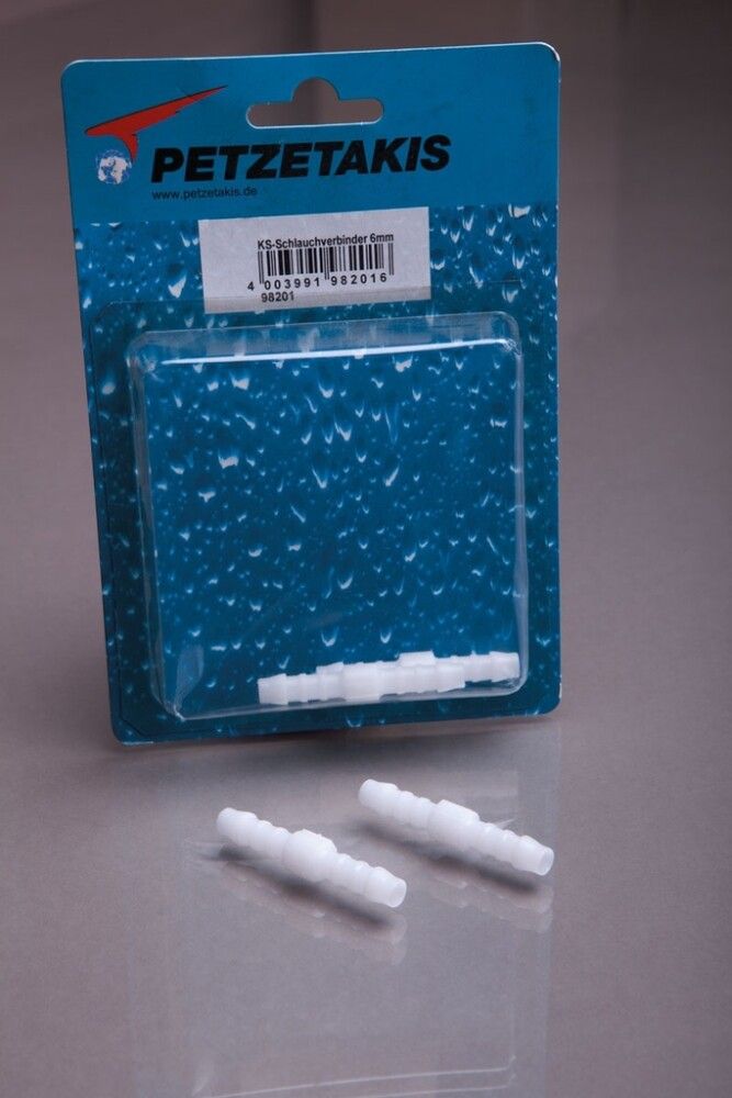 Korjausliitin muovi 6 mm