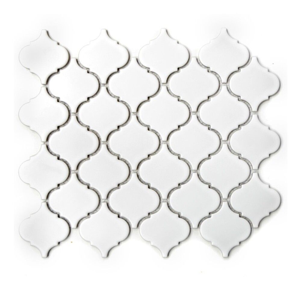 Mosaiikki Florentine Valkoinen Matta