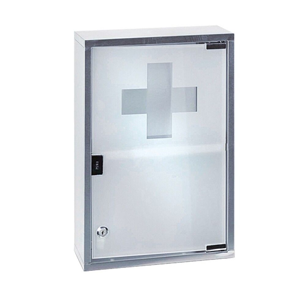 Lääkekaappi Huurrelasi