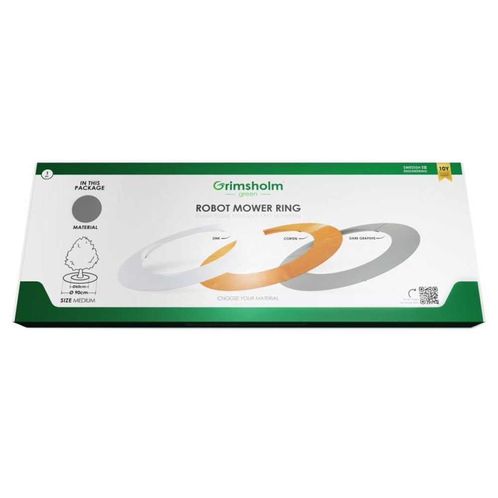 Suojarengas puun ympärille 60/90 cm musta