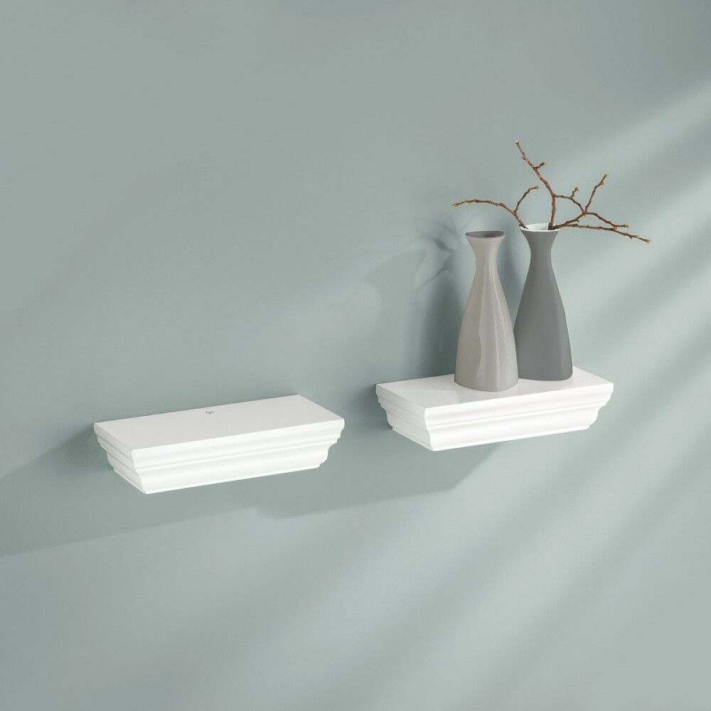 Hyllylevy Dolle Profile Kit Valkoinen 200 x 100 x 45 mm