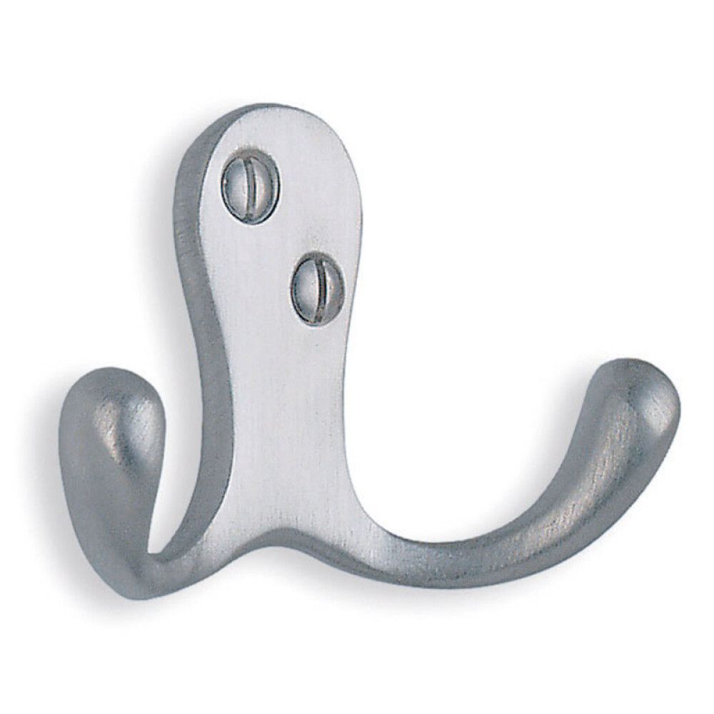 Kaksoiskoukku Beslagsboden BK246M 44 mm mattakromi