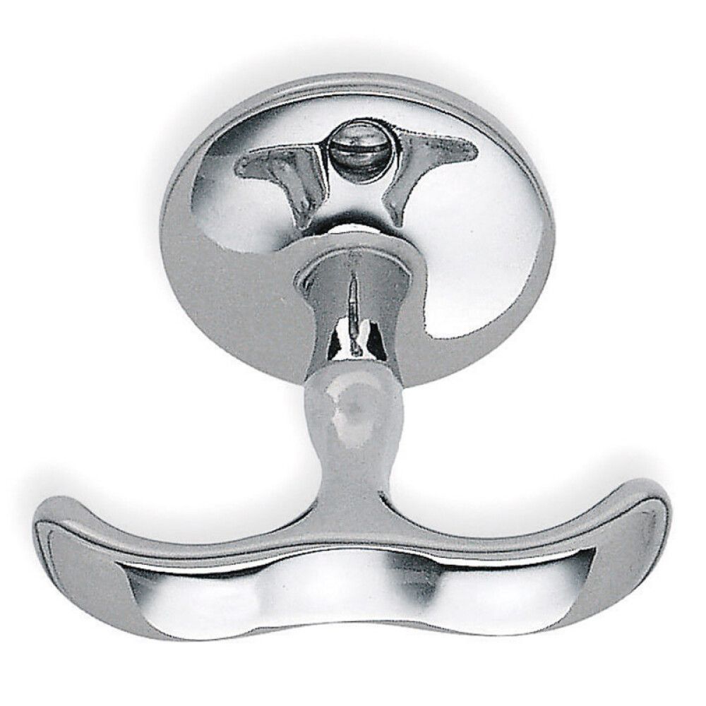 Kaksoishyllykoukku Beslagsboden BK070 56 mm kromi