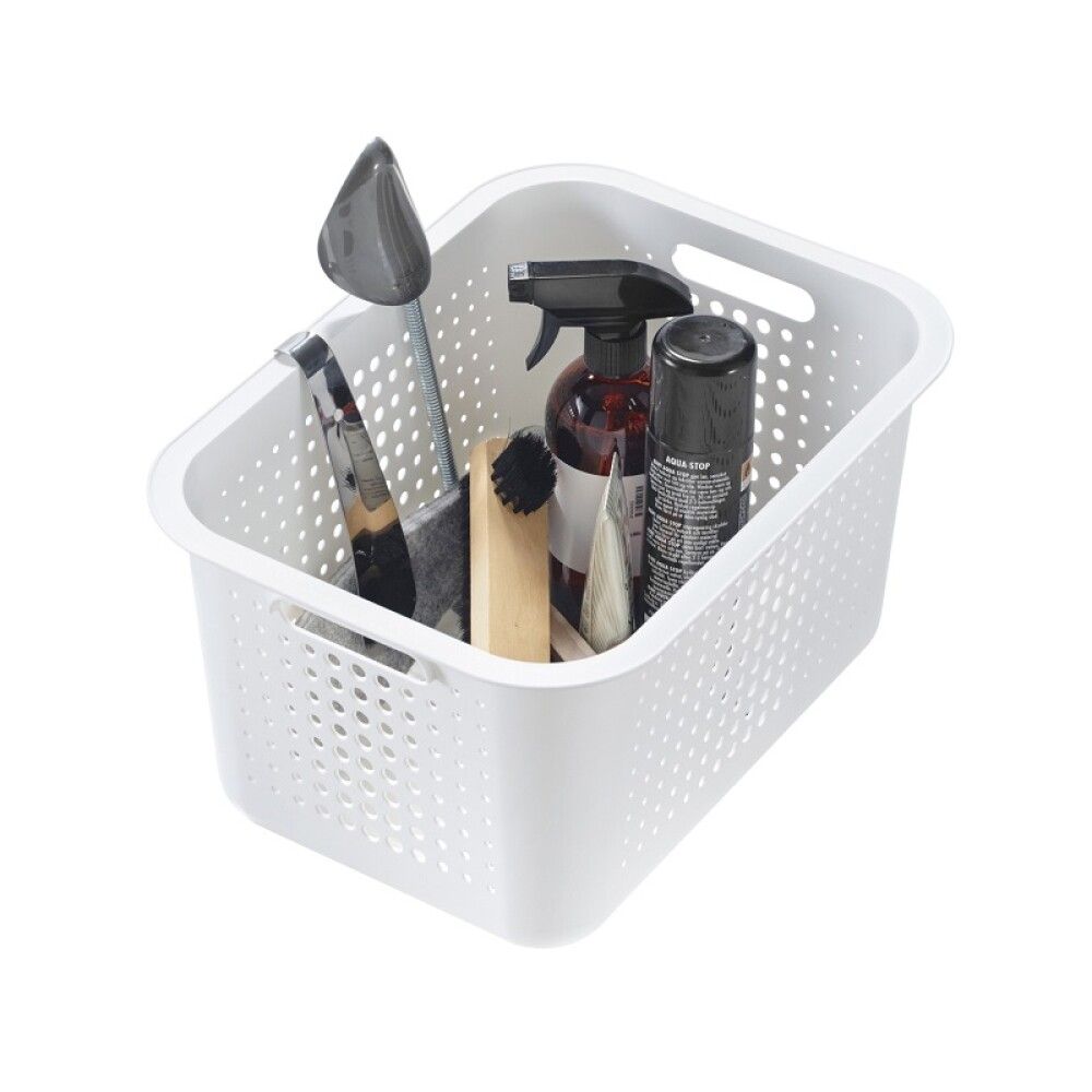 Säilytyskori SmartStore Basket Recycled  13 L Valkoinen 37 x 28 x 20 cm