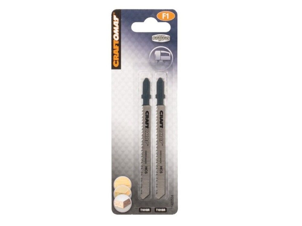 Pistosahanterä Craftomat T 101 BR 2 kpl