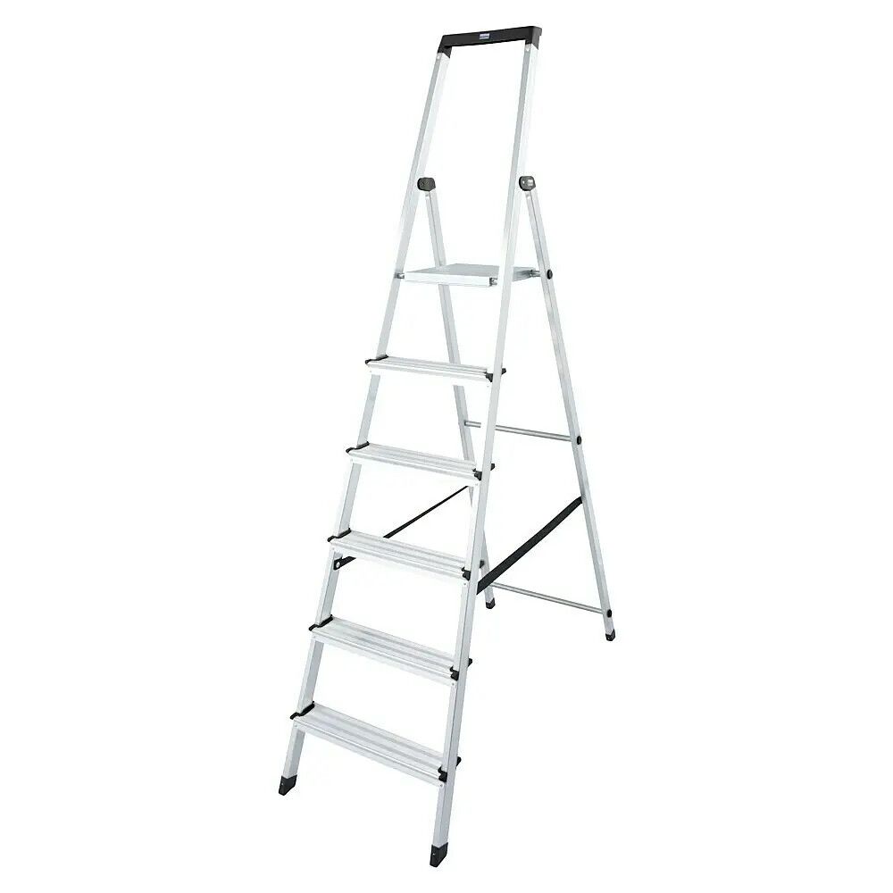 Taloustikkaat Krause Alumiini 6-askelmaiset 3,25 m