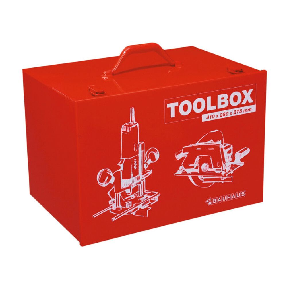 Metallilaukku Toolbox BAUHAUS 41 x 27,5 x 28 cm