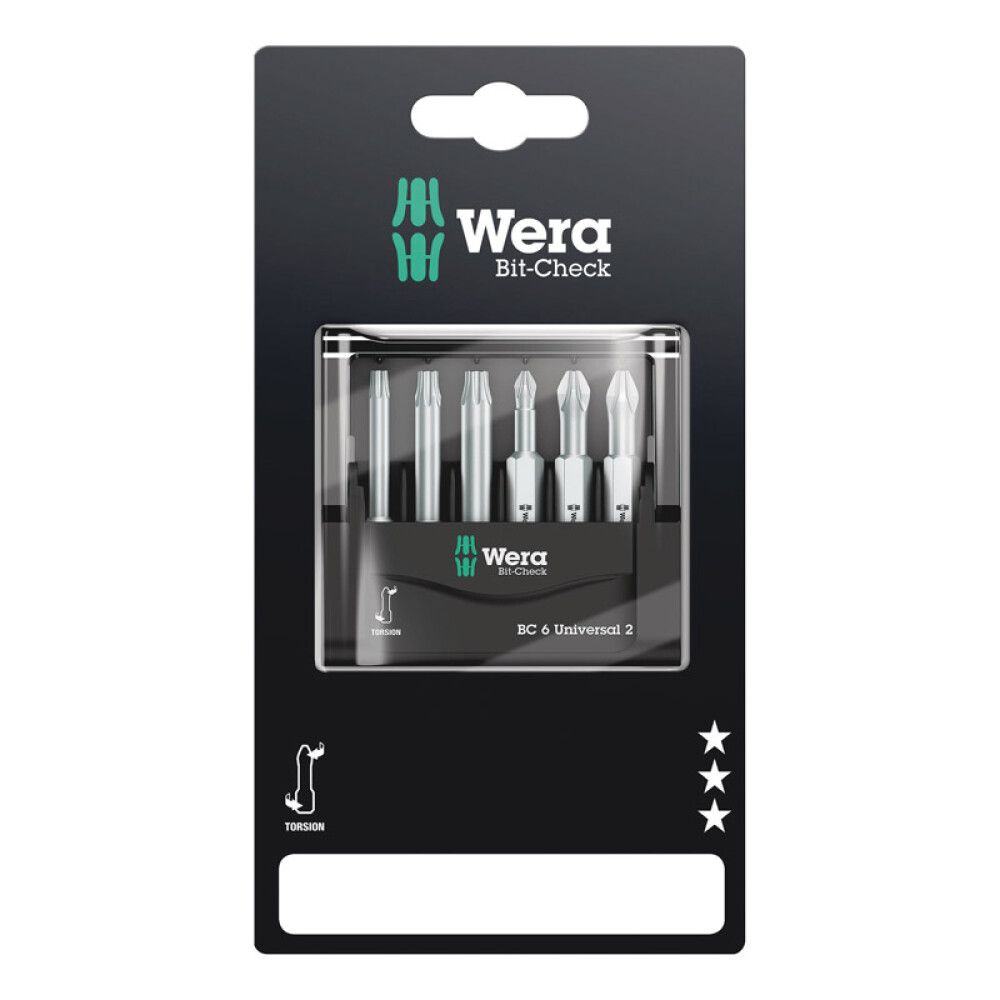 Kärkilajitelma Wera 6 kpl