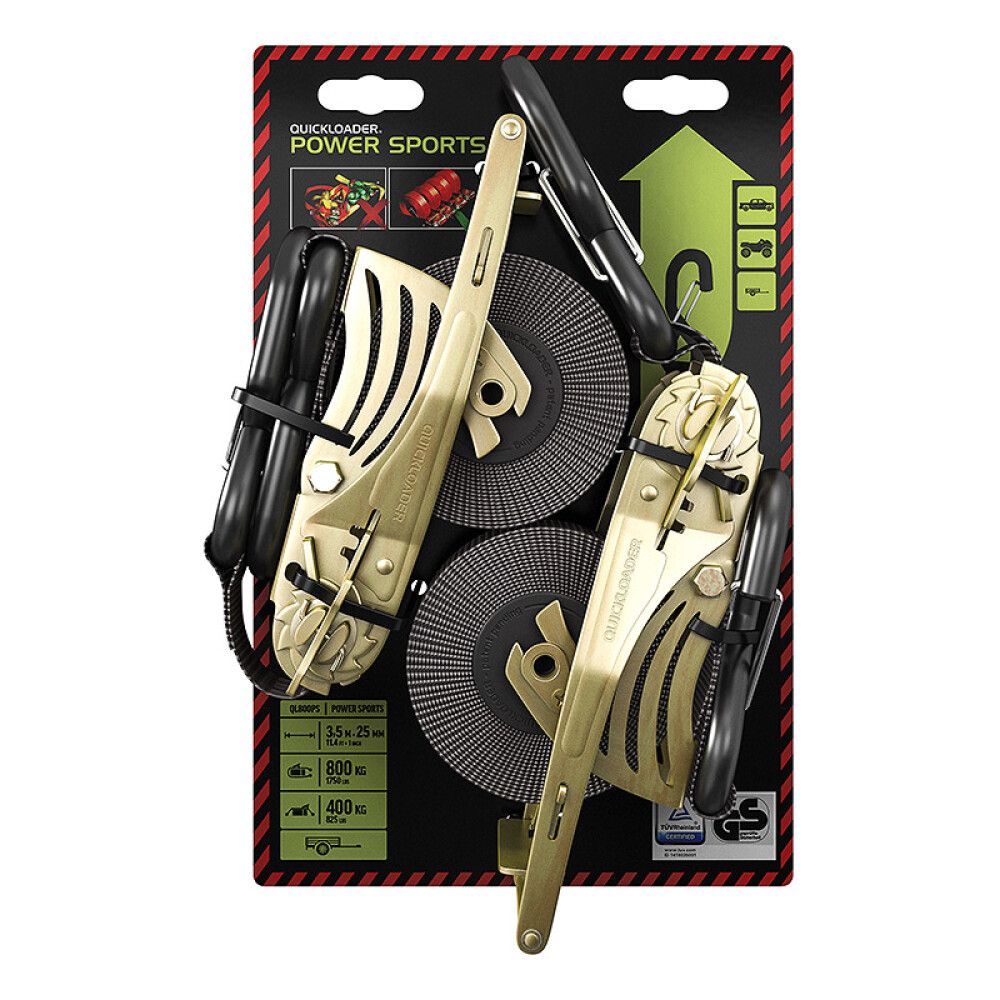 Kuormaliina Quickloader Power Sports 25mm 3,4m 2 kpl