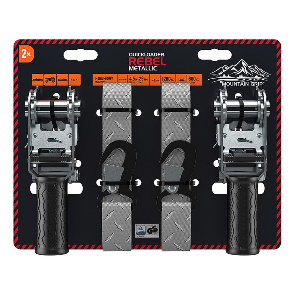 Kuormaliina Quickloader Rebel Camo 1200 kg 29mm 4,5m 2 kpl