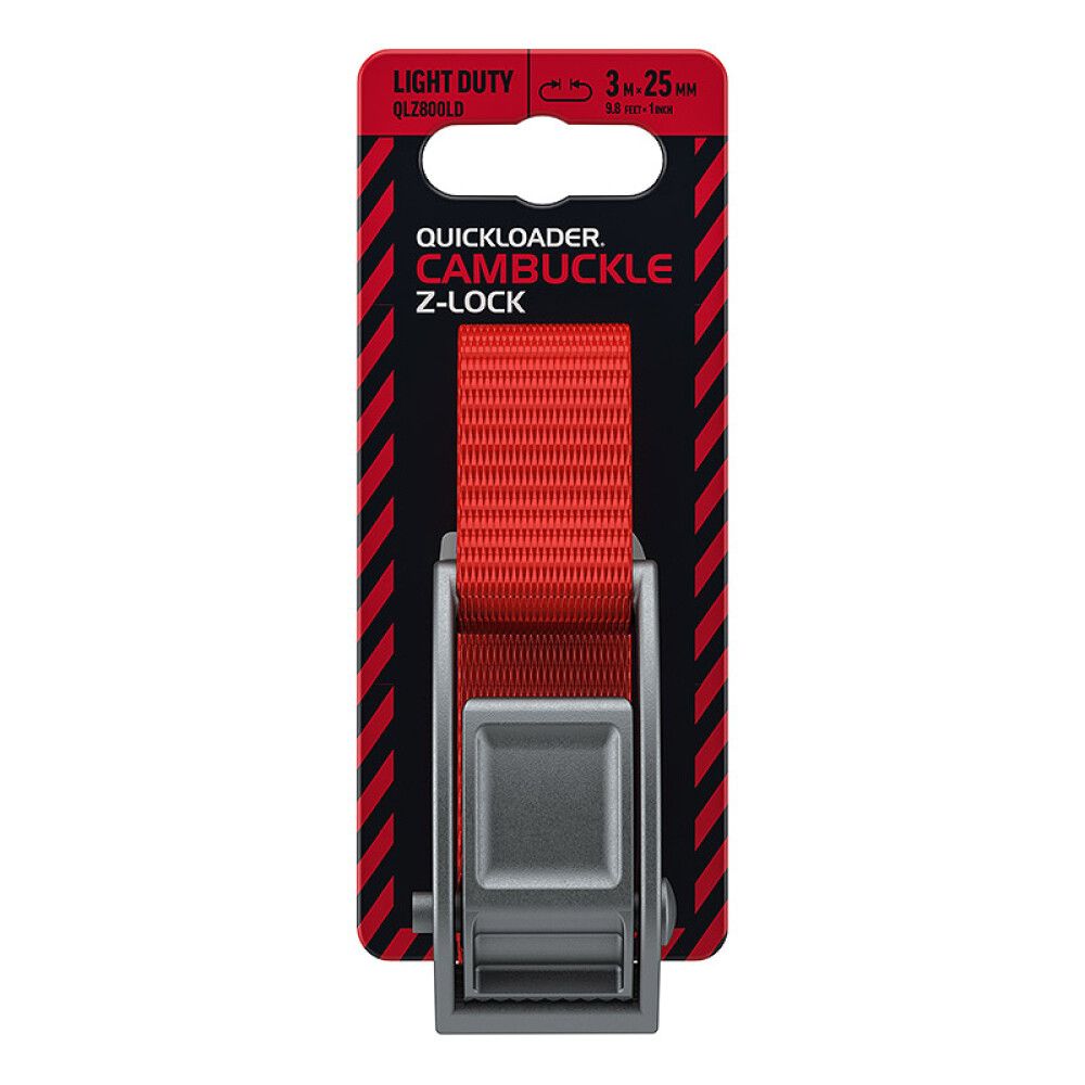 Pikalukkovyö Quickloader Z-Lock 800 kg 25mm 3m