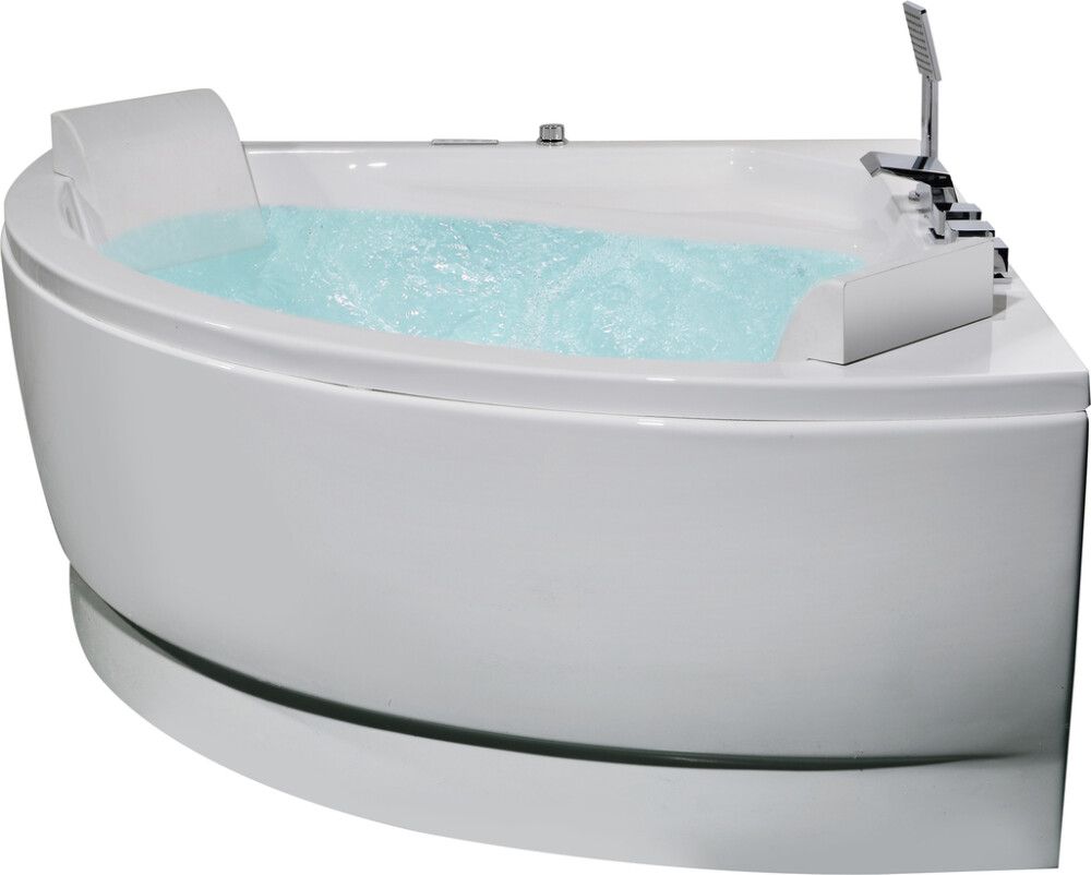 Kylpyamme Camargue Uppland valkoinen 140 x 140 cm